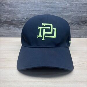 Prodigy Hat Cap Fitted Mens XL Black Disc Golf Logo Stretch Embroidered